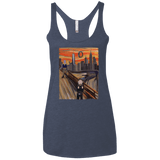 T-Shirts Vintage Navy / X-Small Captain Scream Women's Triblend Racerback Tank