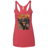 T-Shirts Vintage Red / X-Small Captain Scream Women's Triblend Racerback Tank