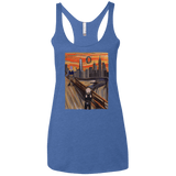 T-Shirts Vintage Royal / X-Small Captain Scream Women's Triblend Racerback Tank