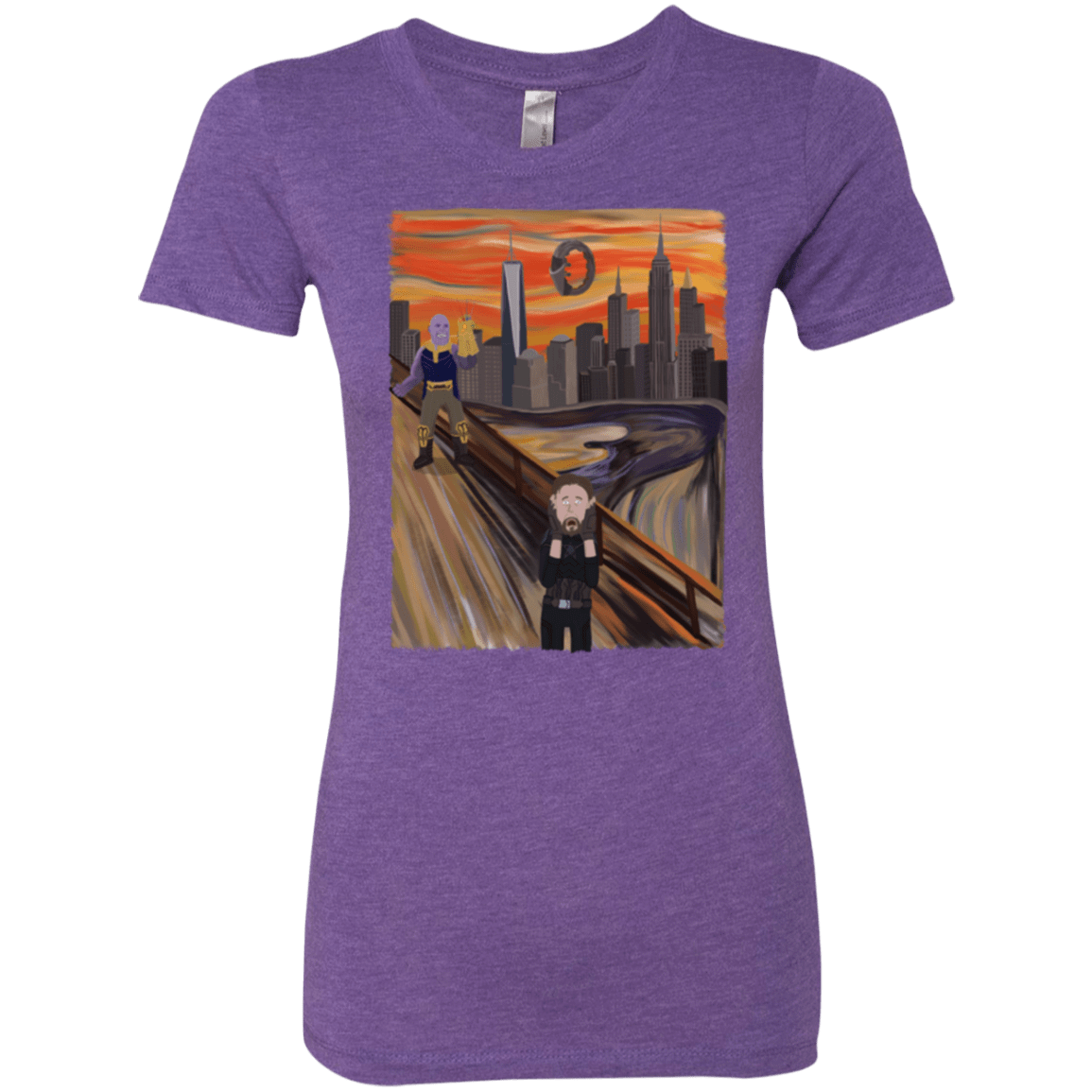 T-Shirts Purple Rush / S Captain Scream Women's Triblend T-Shirt