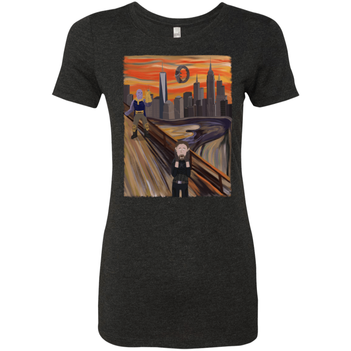 T-Shirts Vintage Black / S Captain Scream Women's Triblend T-Shirt