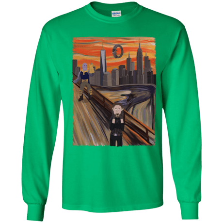 T-Shirts Irish Green / YS Captain Scream Youth Long Sleeve T-Shirt