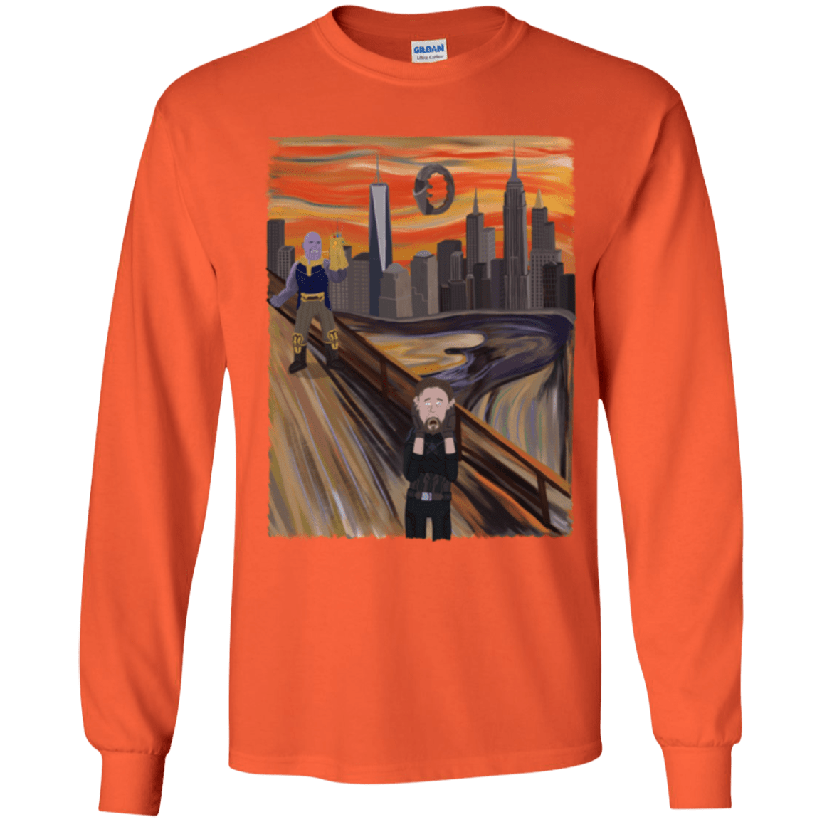 T-Shirts Orange / YS Captain Scream Youth Long Sleeve T-Shirt