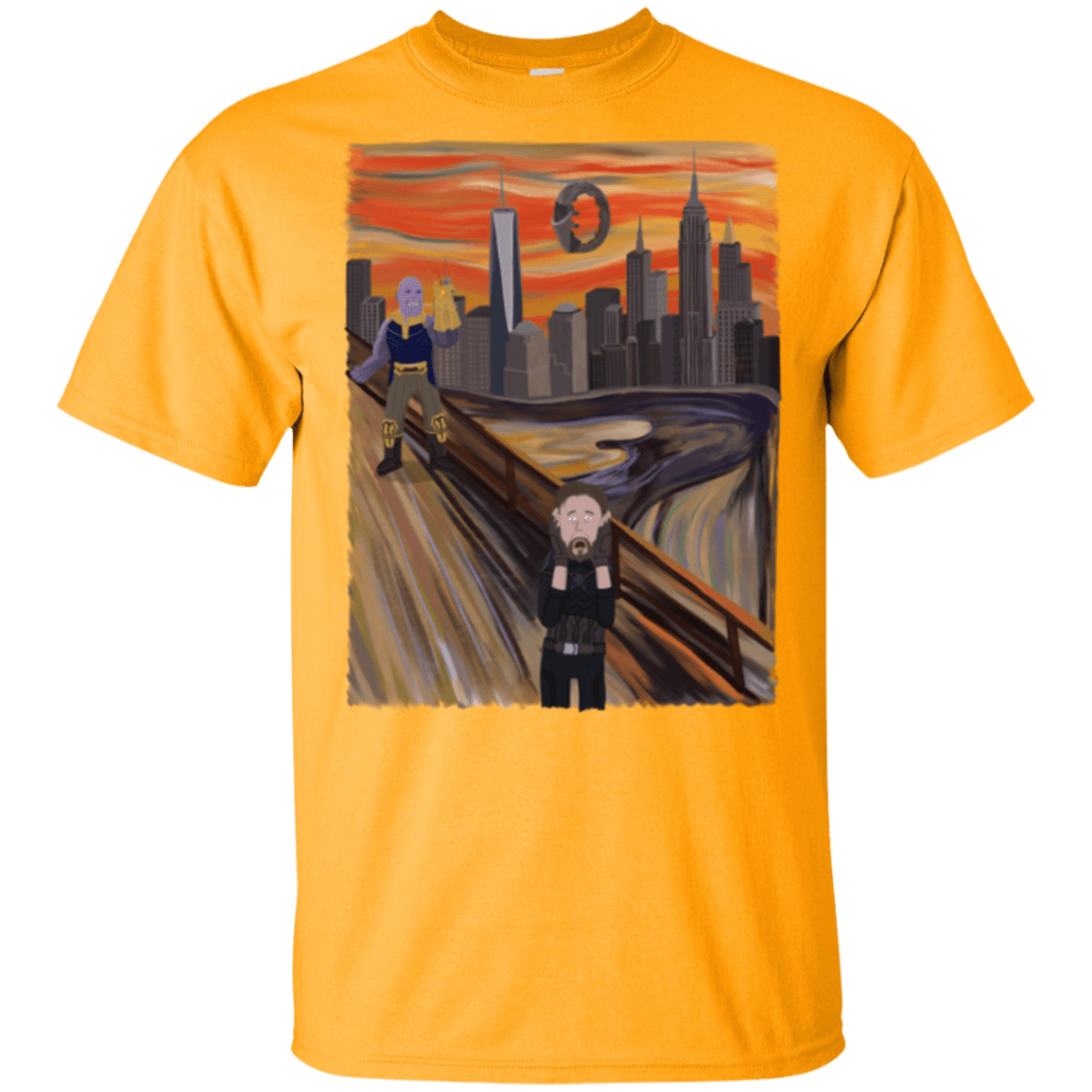 T-Shirts Gold / YXS Captain Scream Youth T-Shirt