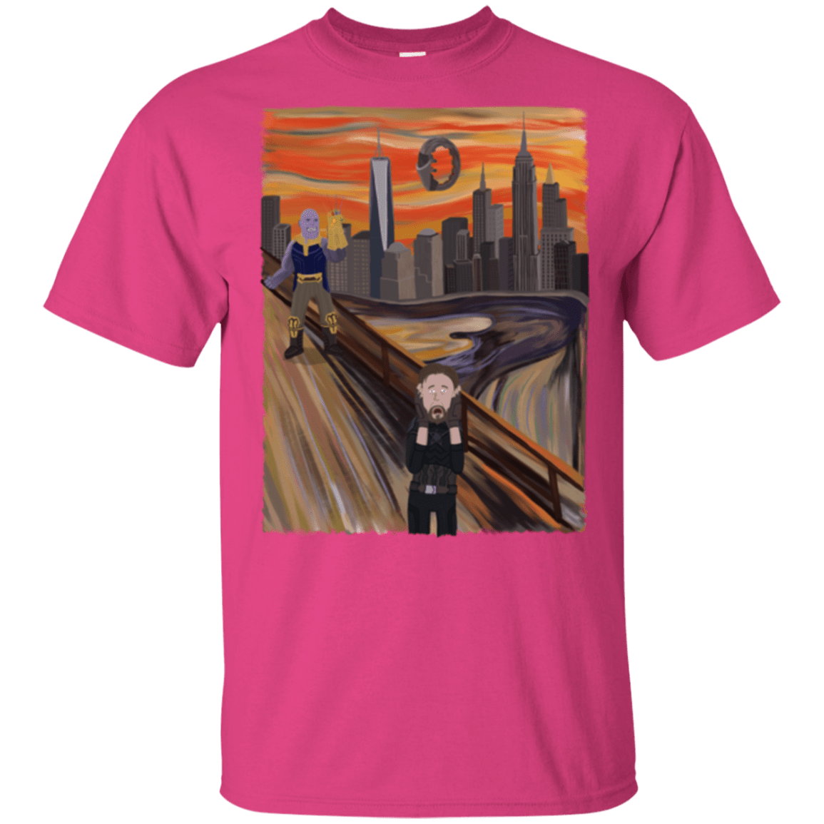 T-Shirts Heliconia / YXS Captain Scream Youth T-Shirt