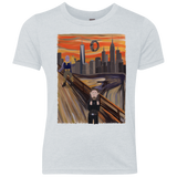 T-Shirts Heather White / YXS Captain Scream Youth Triblend T-Shirt