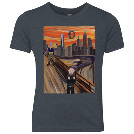 T-Shirts Vintage Navy / YXS Captain Scream Youth Triblend T-Shirt