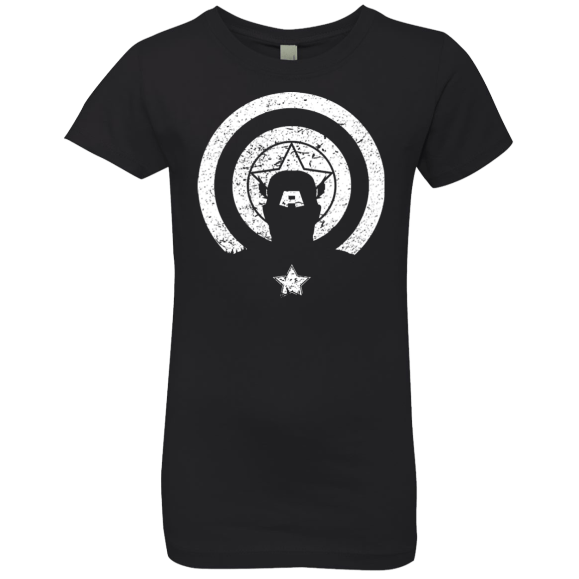 T-Shirts Black / YXS Captain Shadow Girls Premium T-Shirt