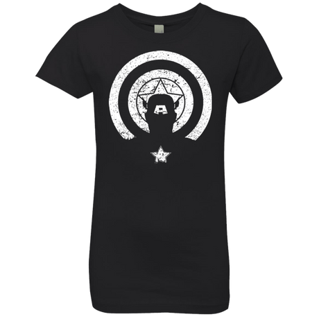 T-Shirts Black / YXS Captain Shadow Girls Premium T-Shirt