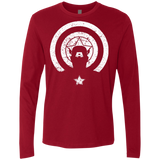 T-Shirts Cardinal / Small Captain Shadow Men's Premium Long Sleeve