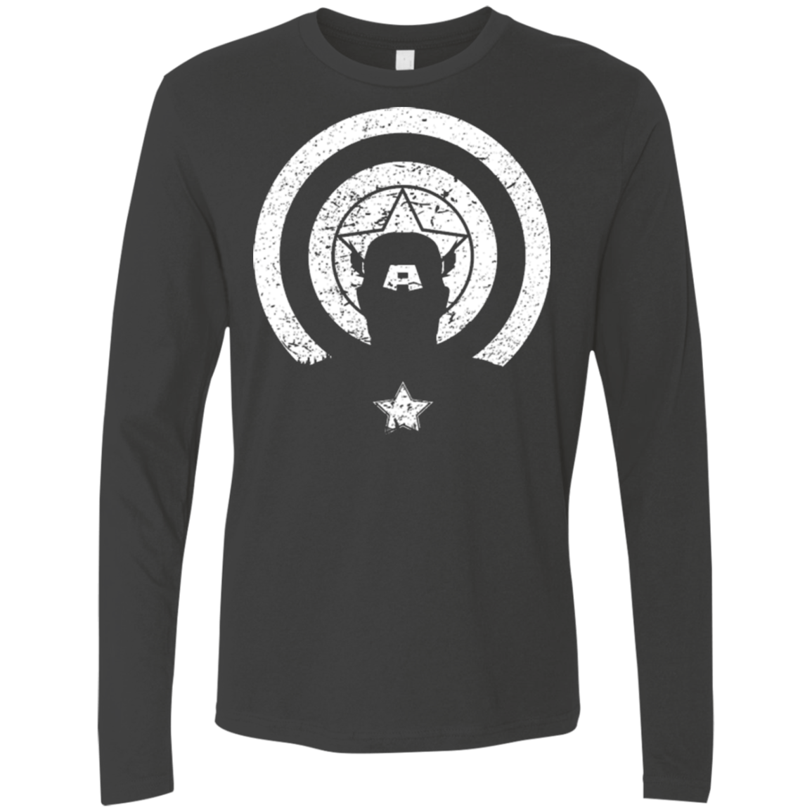 T-Shirts Heavy Metal / Small Captain Shadow Men's Premium Long Sleeve