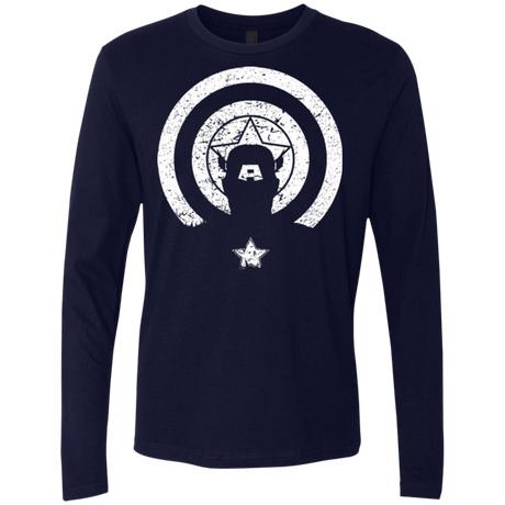 T-Shirts Midnight Navy / Small Captain Shadow Men's Premium Long Sleeve
