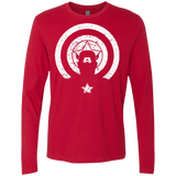 T-Shirts Red / Small Captain Shadow Men's Premium Long Sleeve