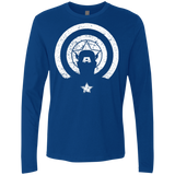 T-Shirts Royal / Small Captain Shadow Men's Premium Long Sleeve