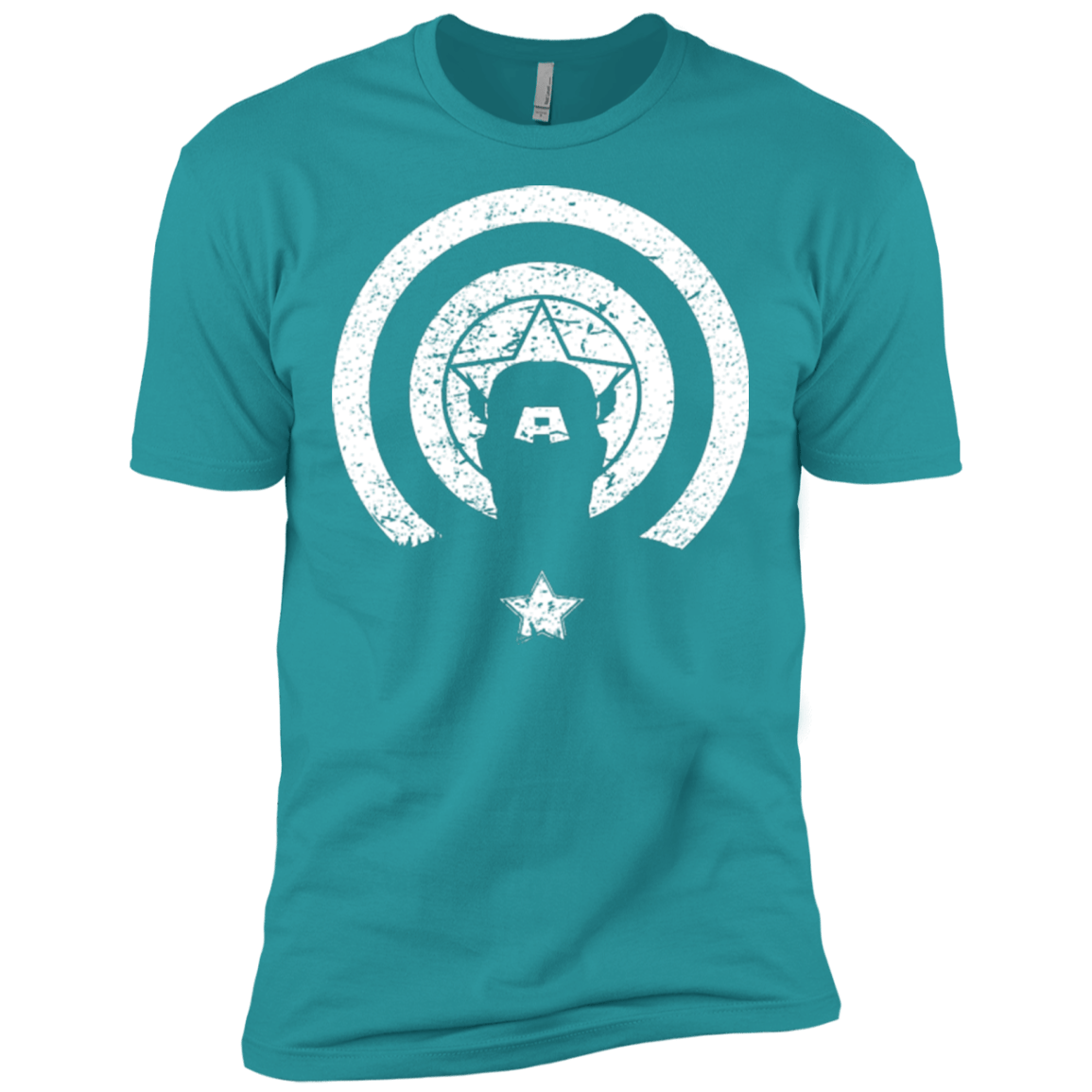 T-Shirts Tahiti Blue / X-Small Captain Shadow Men's Premium T-Shirt