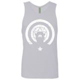 T-Shirts Heather Grey / Small Captain Shadow Men's Premium Tank Top