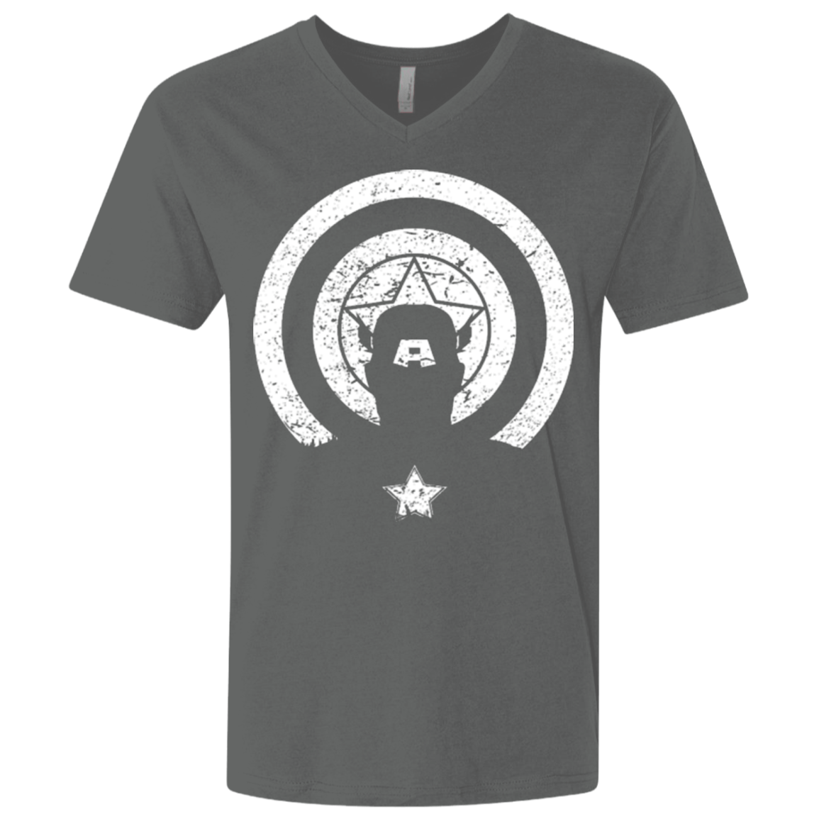 T-Shirts Heavy Metal / X-Small Captain Shadow Men's Premium V-Neck