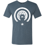 T-Shirts Indigo / Small Captain Shadow Men's Triblend T-Shirt