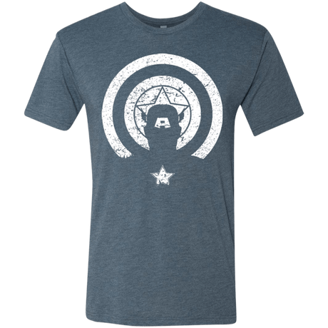 T-Shirts Indigo / Small Captain Shadow Men's Triblend T-Shirt