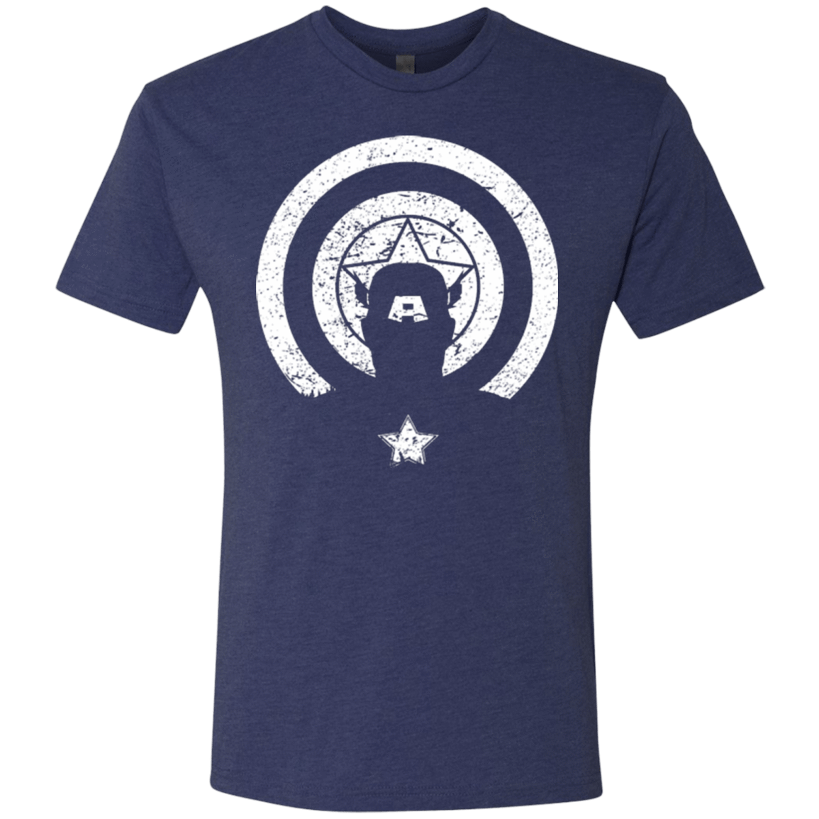 T-Shirts Vintage Navy / Small Captain Shadow Men's Triblend T-Shirt