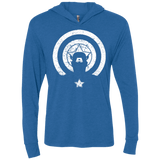 T-Shirts Vintage Royal / X-Small Captain Shadow Triblend Long Sleeve Hoodie Tee