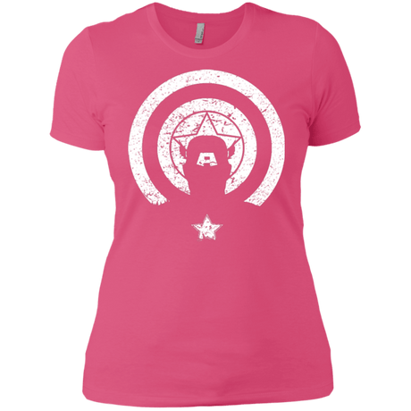 T-Shirts Hot Pink / X-Small Captain Shadow Women's Premium T-Shirt