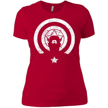 T-Shirts Red / X-Small Captain Shadow Women's Premium T-Shirt