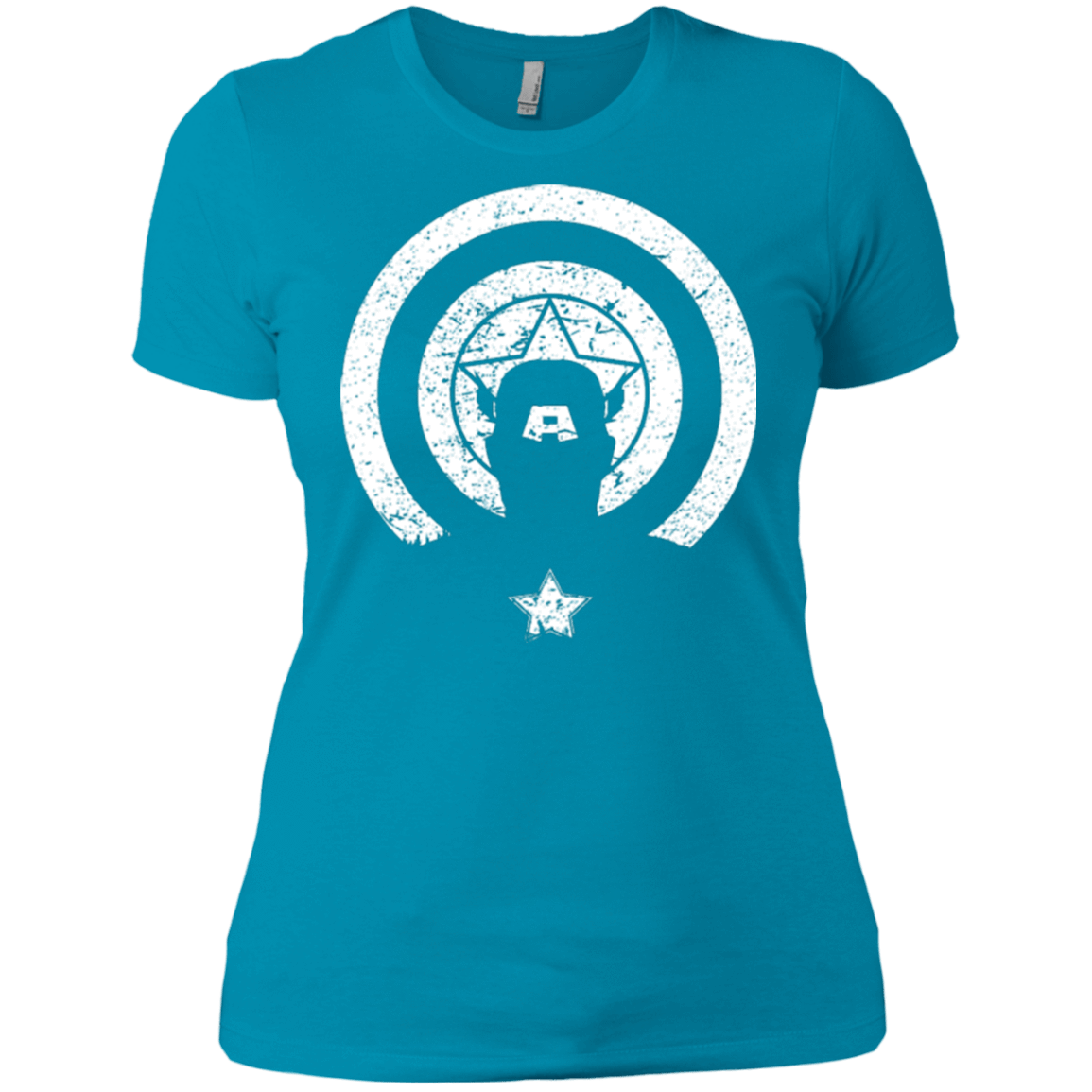 T-Shirts Turquoise / X-Small Captain Shadow Women's Premium T-Shirt