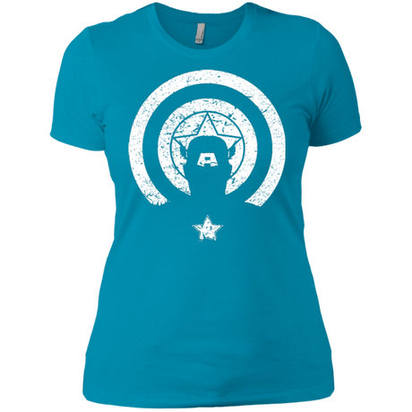 T-Shirts Turquoise / X-Small Captain Shadow Women's Premium T-Shirt