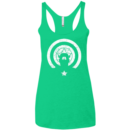 T-Shirts Envy / X-Small Captain Shadow Women's Triblend Racerback Tank