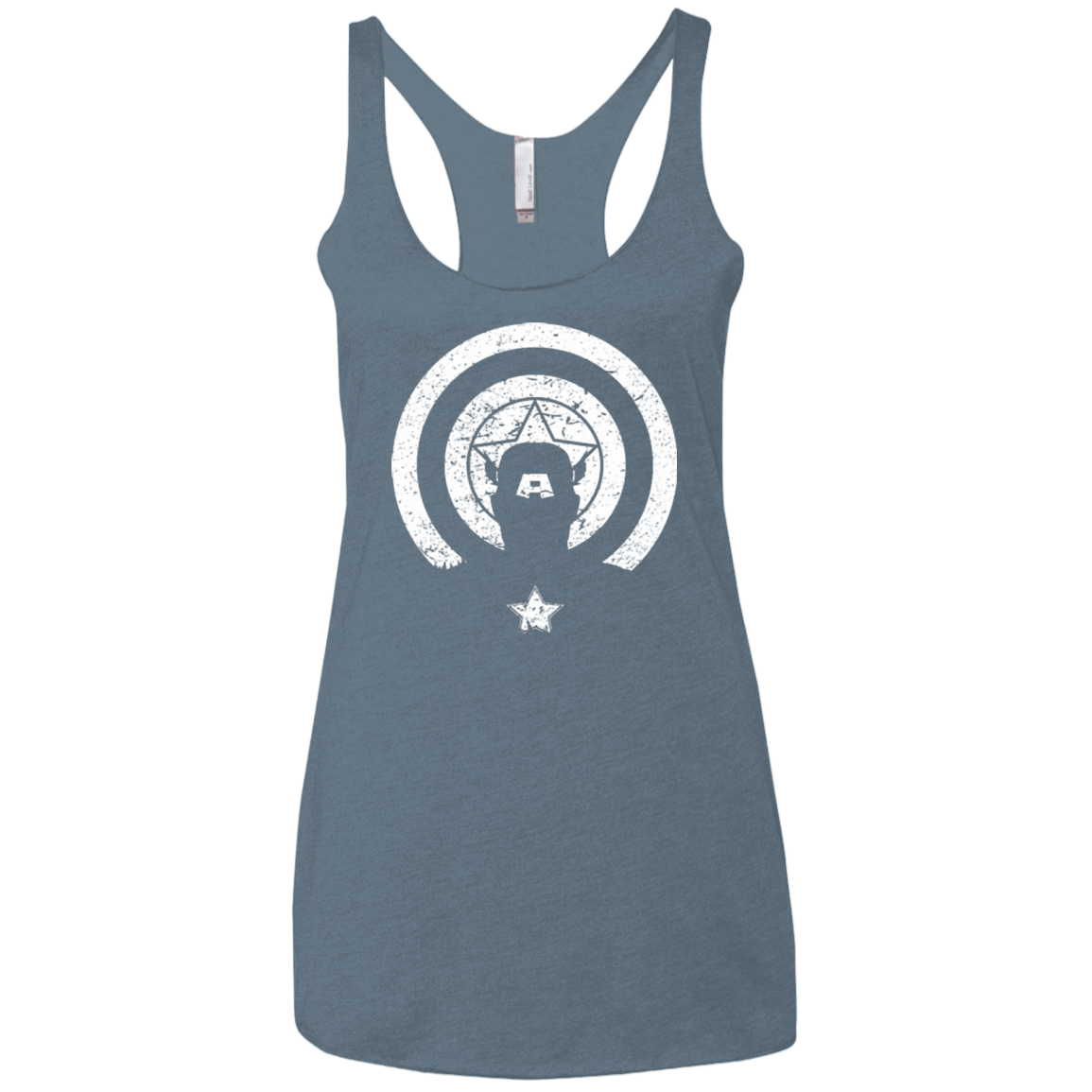 T-Shirts Indigo / X-Small Captain Shadow Women's Triblend Racerback Tank