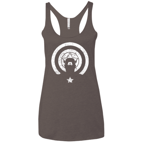 T-Shirts Macchiato / X-Small Captain Shadow Women's Triblend Racerback Tank