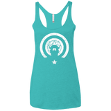 T-Shirts Tahiti Blue / X-Small Captain Shadow Women's Triblend Racerback Tank