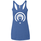 T-Shirts Vintage Royal / X-Small Captain Shadow Women's Triblend Racerback Tank