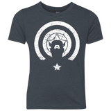 T-Shirts Vintage Navy / YXS Captain Shadow Youth Triblend T-Shirt