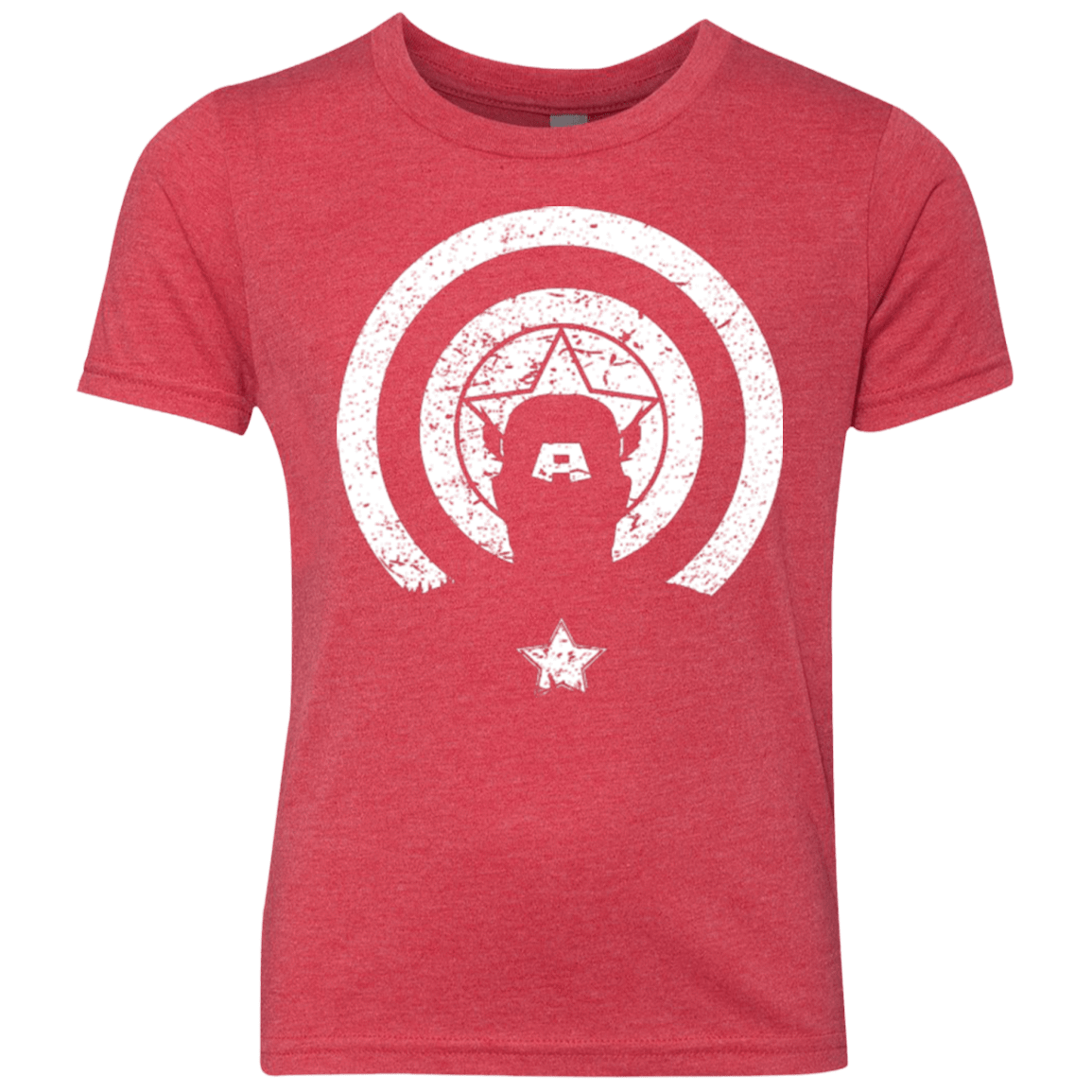 T-Shirts Vintage Red / YXS Captain Shadow Youth Triblend T-Shirt