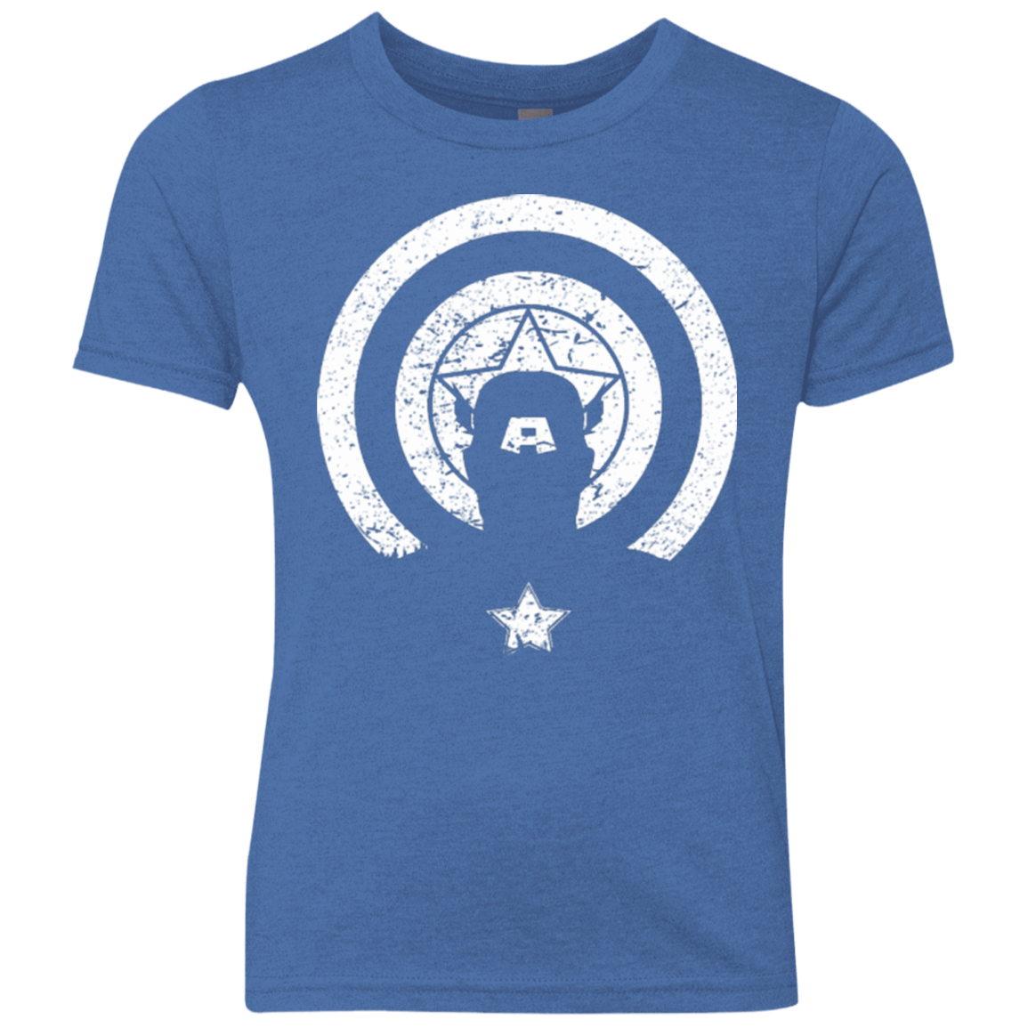 T-Shirts Vintage Royal / YXS Captain Shadow Youth Triblend T-Shirt