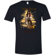 T-Shirts Black / X-Small Captain Sparrow Men's Semi-Fitted Softstyle