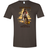 T-Shirts Dark Chocolate / S Captain Sparrow Men's Semi-Fitted Softstyle