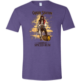 T-Shirts Heather Purple / S Captain Sparrow Men's Semi-Fitted Softstyle