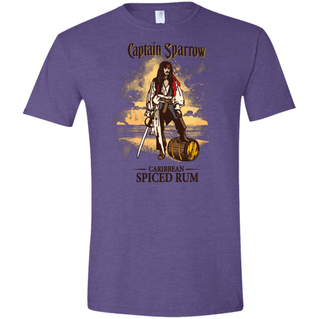T-Shirts Heather Purple / S Captain Sparrow Men's Semi-Fitted Softstyle