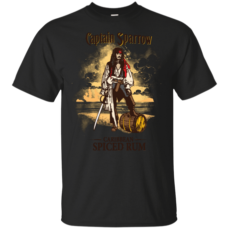 T-Shirts Black / S Captain Sparrow T-Shirt