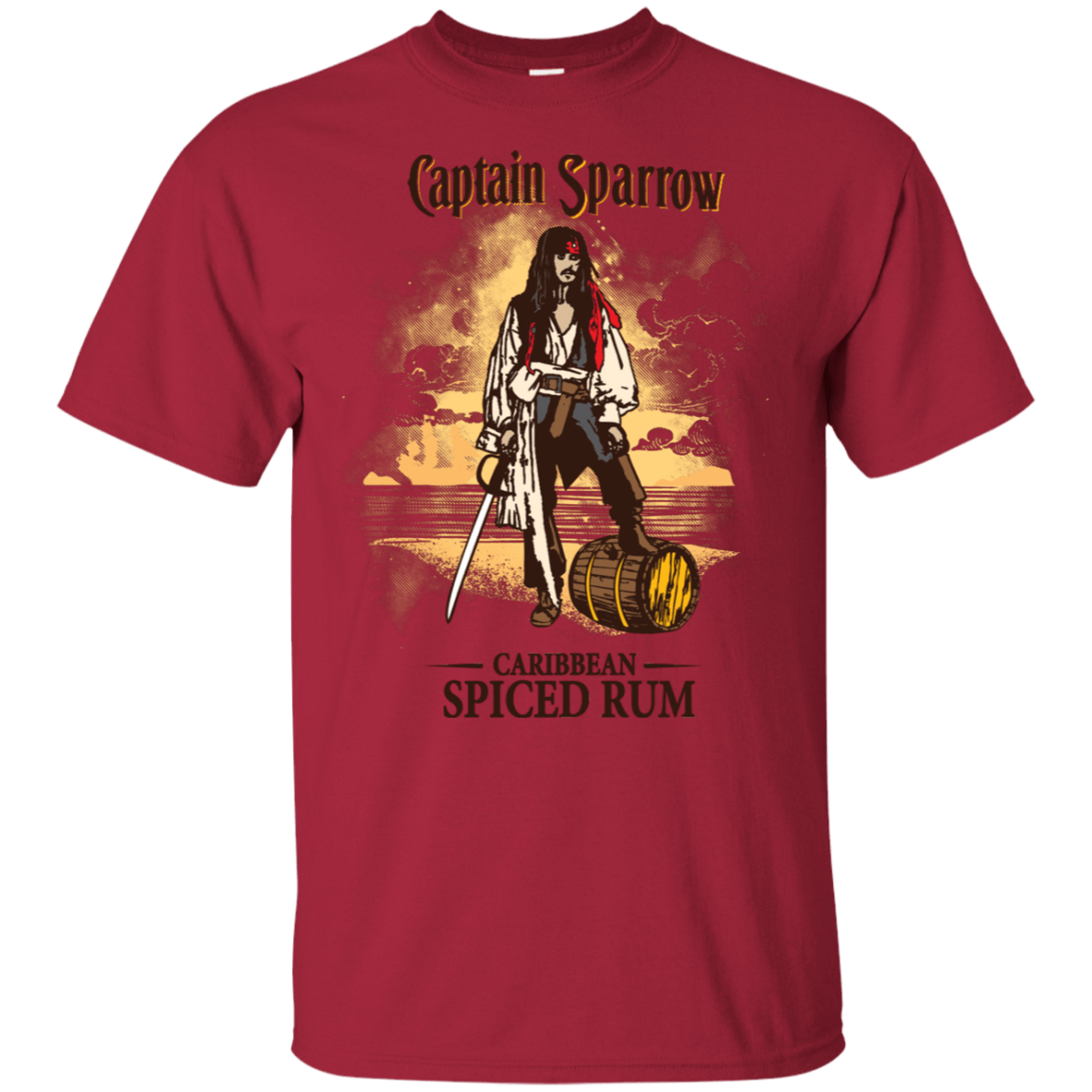 T-Shirts Cardinal / S Captain Sparrow T-Shirt