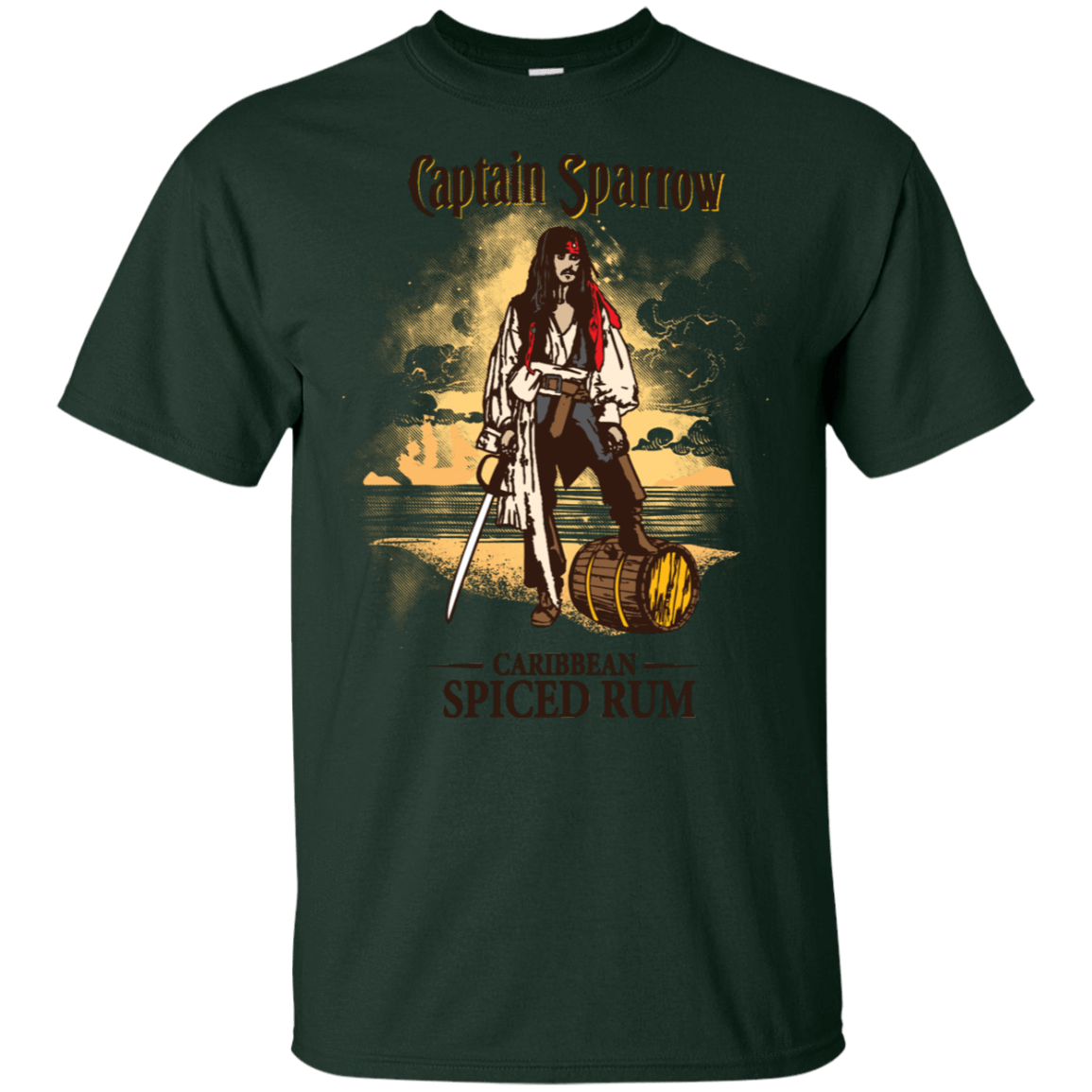 T-Shirts Forest / S Captain Sparrow T-Shirt