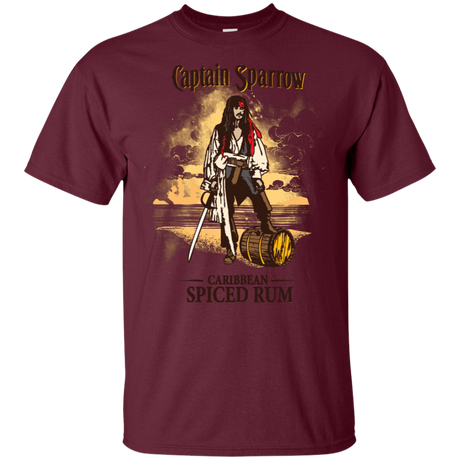 T-Shirts Maroon / S Captain Sparrow T-Shirt