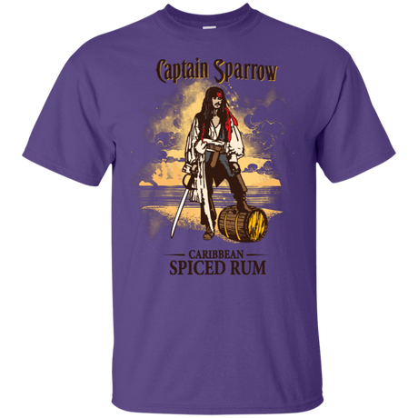 T-Shirts Purple / S Captain Sparrow T-Shirt