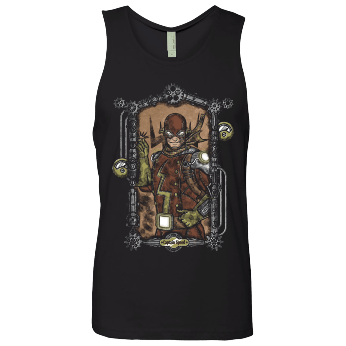 T-Shirts Black / Small Captain Speed Men's Premium Tank Top