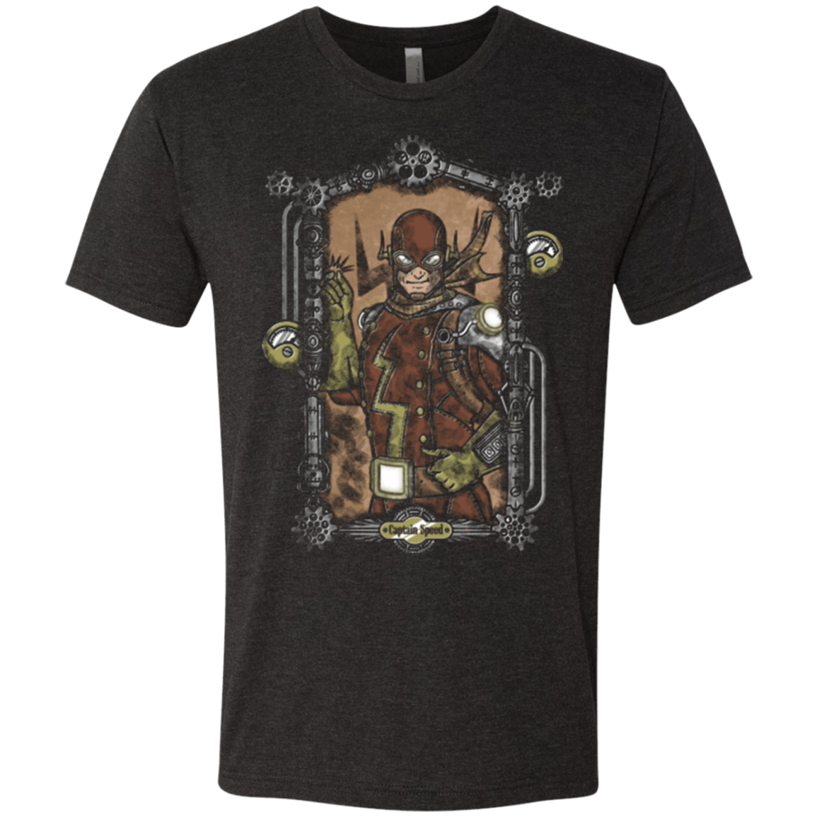T-Shirts Vintage Black / Small Captain Speed Men's Triblend T-Shirt