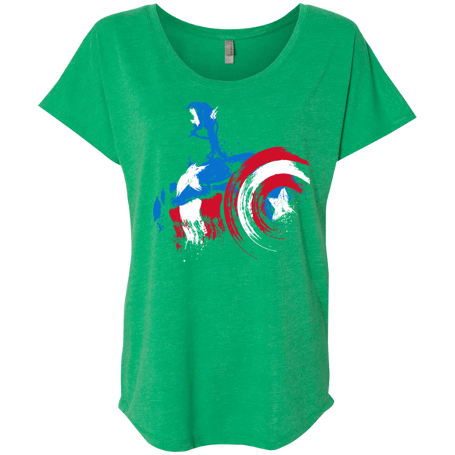 T-Shirts Envy / X-Small Captain Triblend Dolman Sleeve