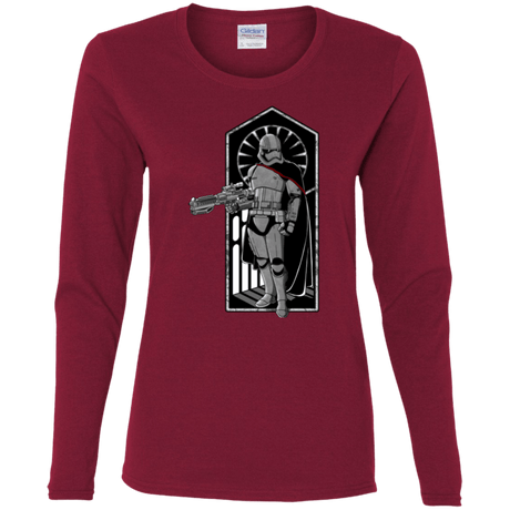 T-Shirts Cardinal / S Captain Women's Long Sleeve T-Shirt